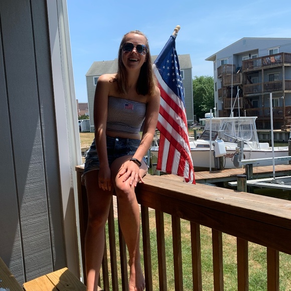 American Flag Tube Top - Picture 5 of 5